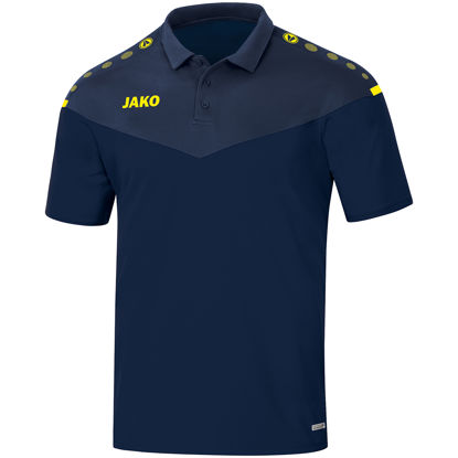 Afbeeldingen van Polo Champ 2.0 marine/donkerblauw/fluogeel